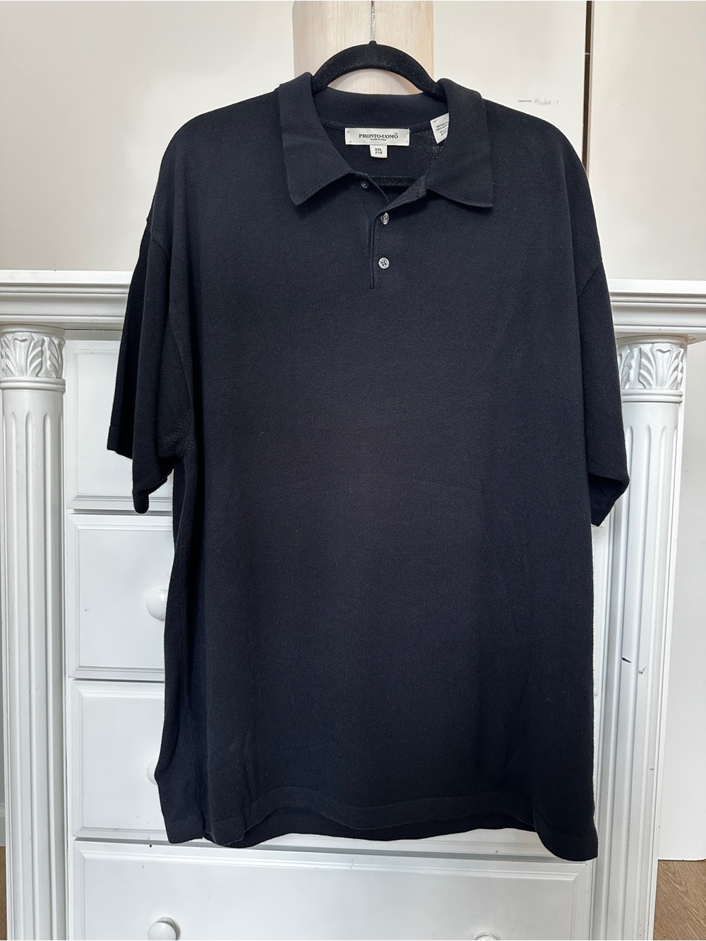 ✨ PRONTO UOMO KNIT POLO ✨
Made in Italy 🇮🇹 • Size XXL